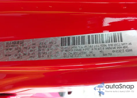 2020 Jeep Wrangler Unlimited Sahara 4X4 z USA, uszkodzony, nr VIN 1C4HJXEG1LW235801